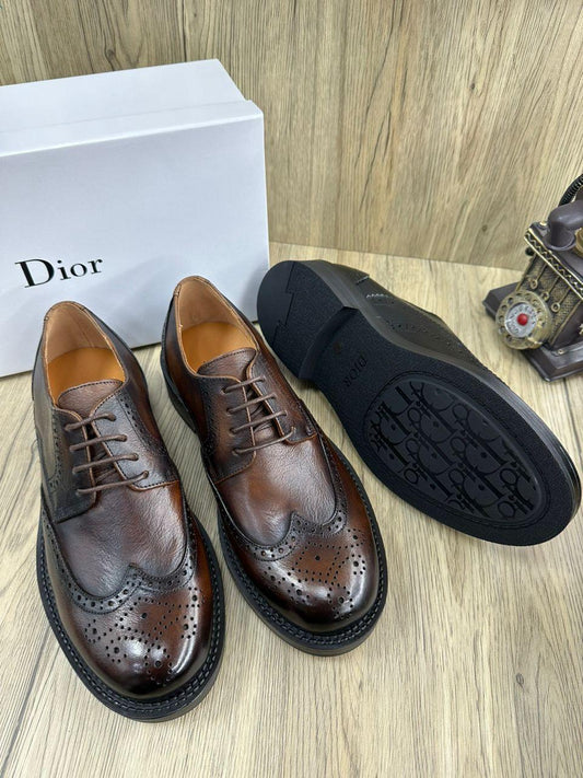 Sapato Dior Marrom  Masculino