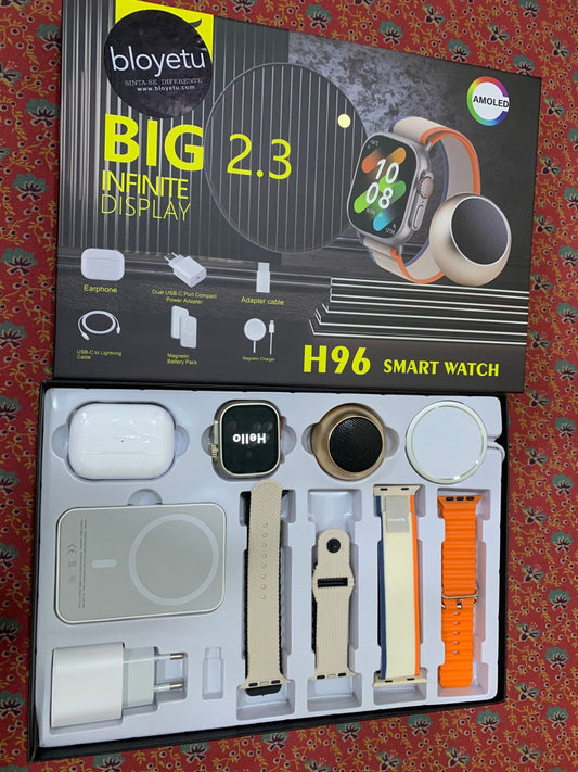 Smartwatch H96 – Edição Premium, Faz Chamadas